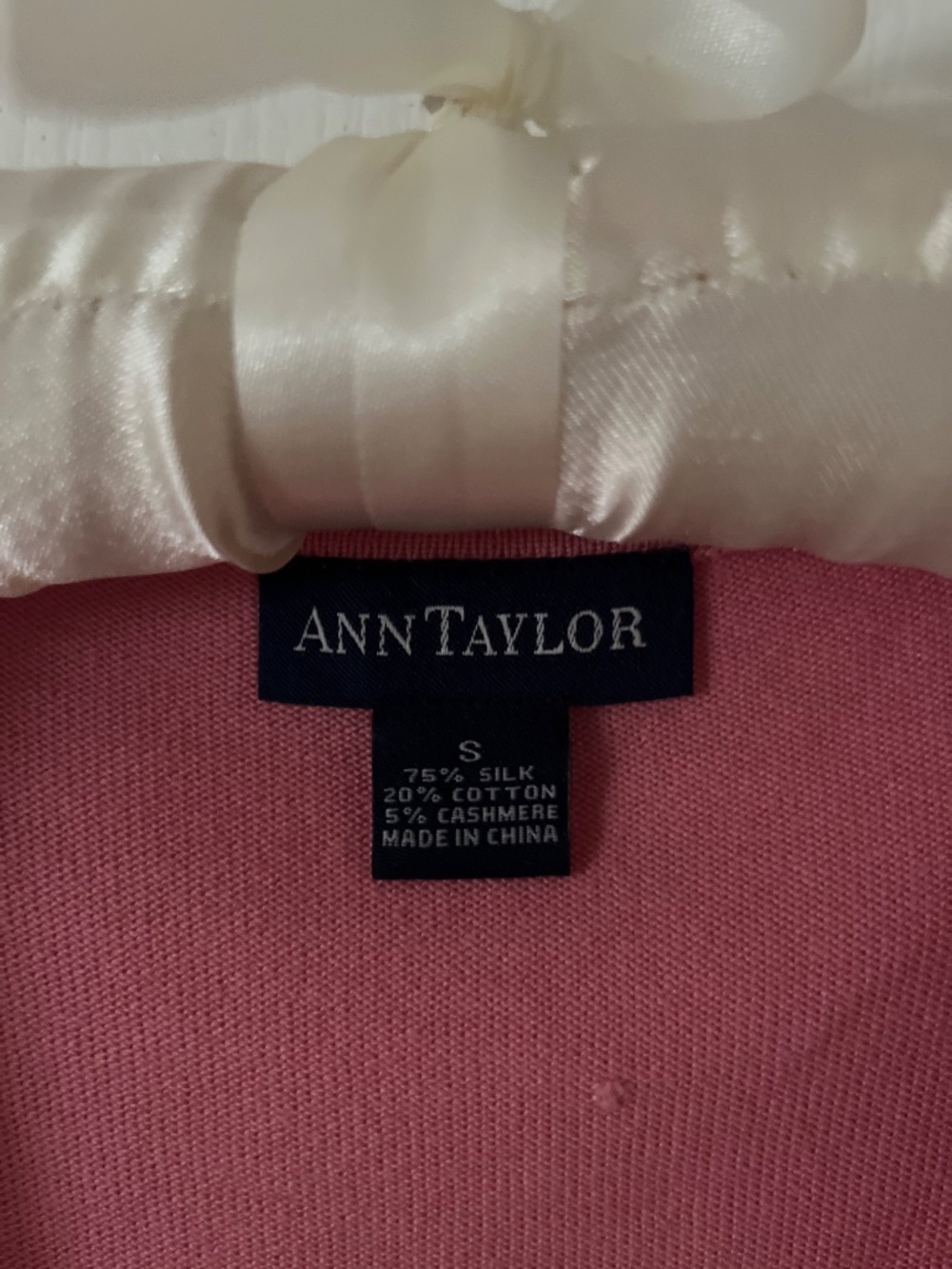 Ann Taylor Silk Cardigan Sweater S - Picture 3 of 3